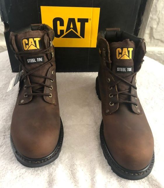 Caterpillar Men's Second Shift Steel Toe Work Boots