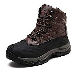 nortiv 8 mens insulated waterproof winter snow boots