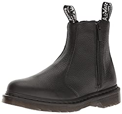 dr. martens women's 2976 chelsea boot with zips